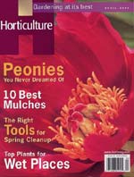 Horticulture magazine cover